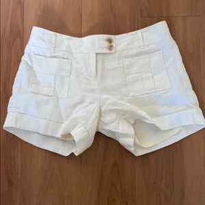 Cream shorts. Great quality!